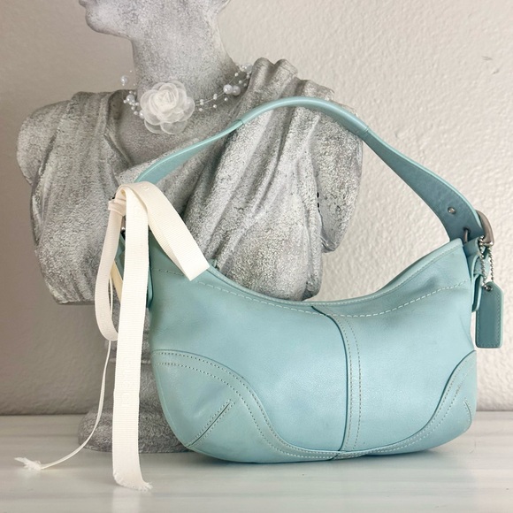 Vintage Coach Buckle Shoulder Bag - Picture 7 of 16